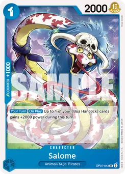 Salome OP07-043 — 500 Years into the Future