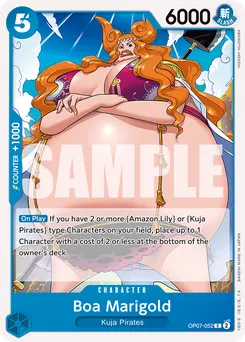 Boa Marigold OP07-052 — 500 Years into the Future