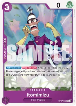 Itomimizu OP07-060 — 500 Years into the Future