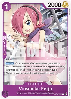 Vinsmoke Reiju OP07-062 — 500 Years into the Future