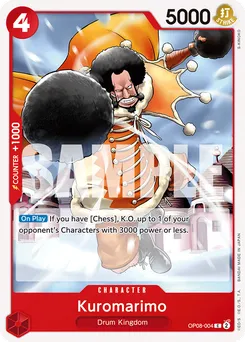 Kuromarimo OP08-004 — Two Legends