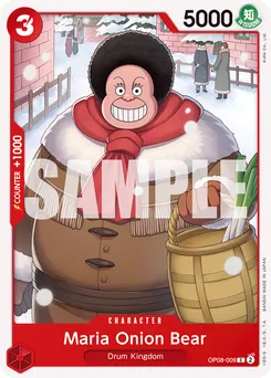 Maria Onion Bear OP08-009 — Two Legends