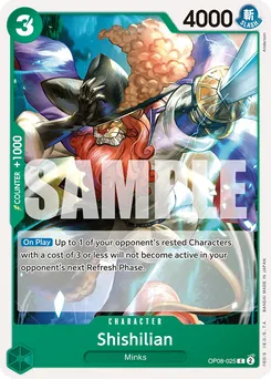 Shishilian OP08-025 — Two Legends