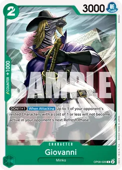 Giovanni OP08-026 — Two Legends
