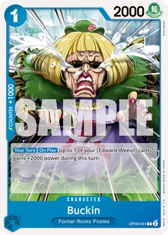 Buckin OP08-051 — Two Legends