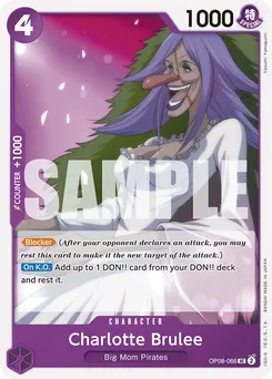 Charlotte Brulee OP08-066 — Two Legends