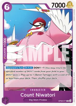 Count Niwatori OP08-071 — Two Legends