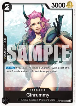 Ginrummy OP08-086 — Two Legends