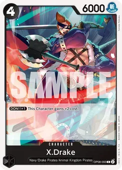 X.Drake OP08-093 — Two Legends