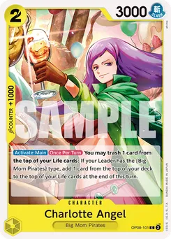 Charlotte Angel OP08-101 — Two Legends