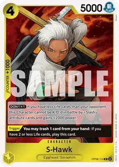 S-Hawk OP08-114 — Two Legends