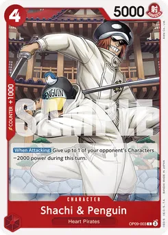 Shachi & Penguin OP09-003 — Emperors in the New World