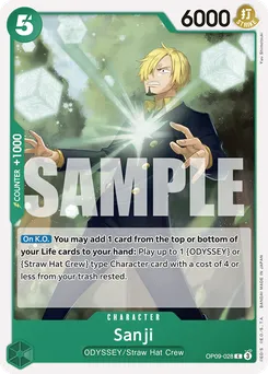Sanji OP09-028 — Emperors in the New World