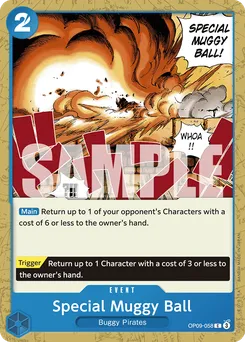 Special Muggy Ball OP09-058 — Emperors in the New World