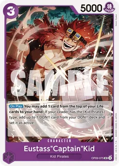 Eustass"Captain"Kid OP09-075 — Emperors in the New World