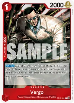 Vergo OP10-004 — Royal Blood