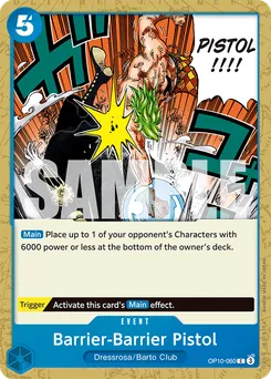Barri Barri Bullet OP10-060 — Royal Blood