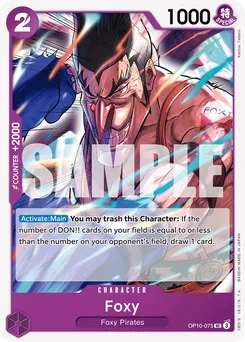 Foxy OP10-075 — Royal Blood