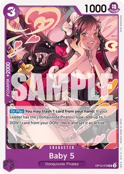 Baby 5 OP10-076 — Royal Blood