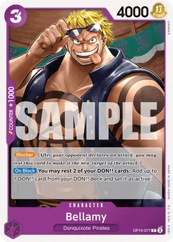 Bellamy OP10-077 — Royal Blood