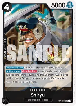 Shiryu OP10-086 — Royal Blood