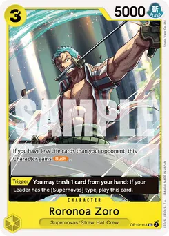 Roronoa Zoro OP10-113 — Royal Blood