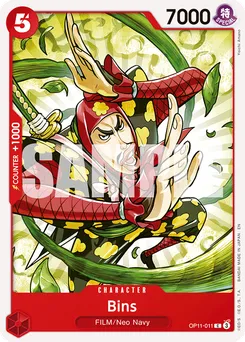Bins OP11-011 — A Fist of Divine Speed