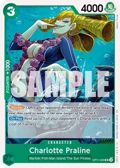 Charlotte Praliné OP11-029 — A Fist of Divine Speed