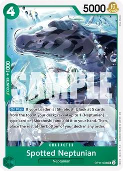 Le Tacheté OP11-036 — A Fist of Divine Speed