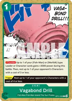 Vagabond Drill OP11-039 — A Fist of Divine Speed