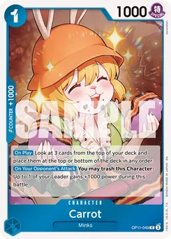 Carrot OP11-049 — A Fist of Divine Speed