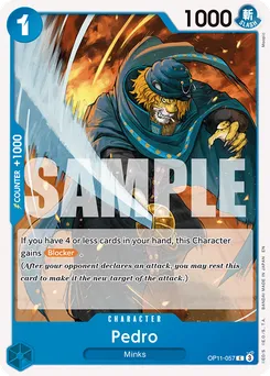 Pedro OP11-057 — A Fist of Divine Speed