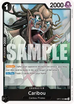 Caribou OP11-083 — A Fist of Divine Speed