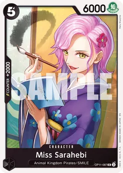 Miss Sarahebi OP11-087 — A Fist of Divine Speed