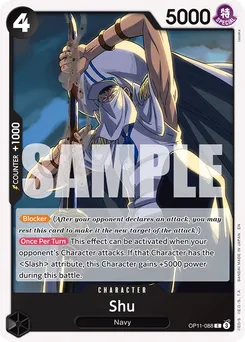 Shu OP11-088 — A Fist of Divine Speed
