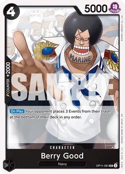 Verygood OP11-091 — A Fist of Divine Speed