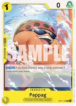 Pappag OP11-109 — A Fist of Divine Speed