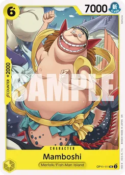 Mamboshi OP11-111 — A Fist of Divine Speed