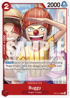 Baggy OP12-012 — Legacy of the Master