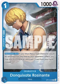 Donquixote Rosinante OP12-048 — Legacy of the Master