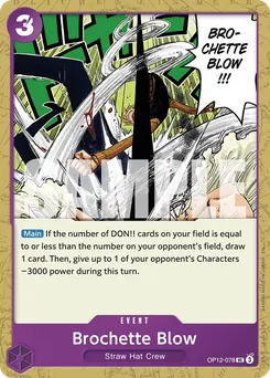Brochette Blow OP12-078 — Legacy of the Master