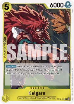 Calgara OP12-099 — Legacy of the Master