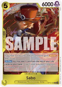 Sabo OP12-100 — Legacy of the Master