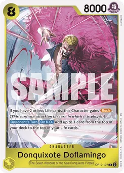 Donquixote Doflamingo OP12-107 — Legacy of the Master