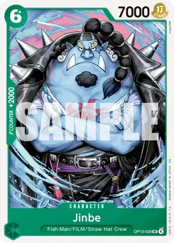 Jinbe OP13-029 — Carrying on his Will