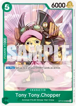 Tony Tony.Chopper OP13-030 — Carrying on his Will
