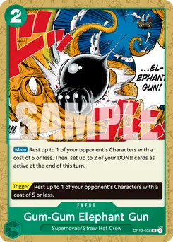 Gum Gum Elephant Gun OP13-038 — Carrying on his Will