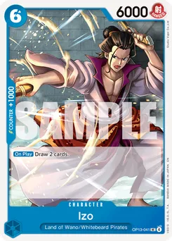 Izo OP13-041 — Carrying on his Will