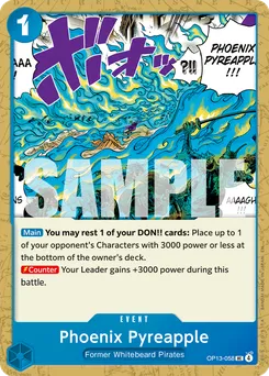 Phoenix Pyreapple OP13-058 — Carrying on his Will