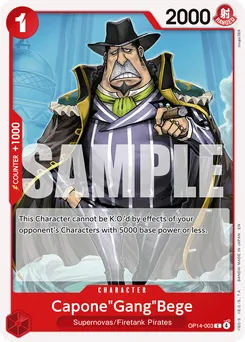 Capone "Gang" Bege OP14-003 — The Azure Sea's Seven
